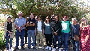 Unidas Podemos visita las Tablas de Daimiel: 