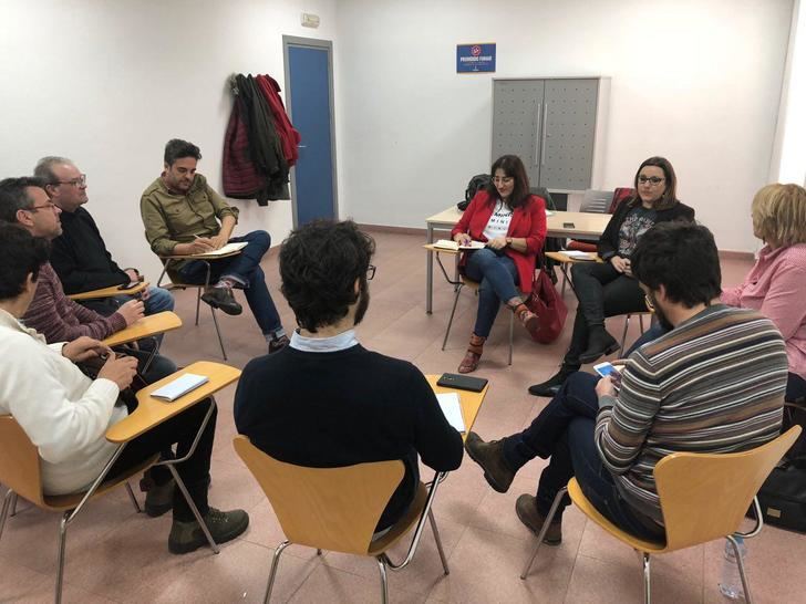 PODEMOS-CLM se reúne con GANEMOS Talavera y XTalavera.
