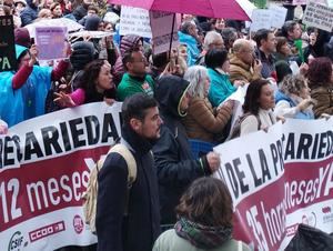Podemos CLM le pide a Page una mejora urgente de las condiciones laborales en educación en lugar de promesas electoralistas