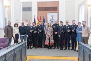 Seis nuevos agentes de la Policía Local toman posesión del cargo en el Ayuntamiento de Guadalajara