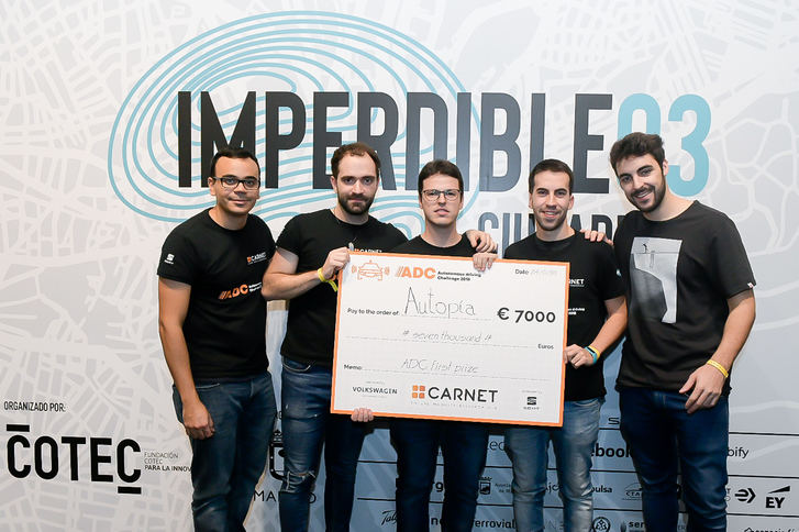 La Universidad Politécnica de Madrid, campeona nacional en la competición de coches autónomos a escala 'Autónomos Driving Challenge'