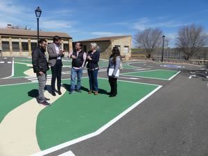 Pozo de Guadalajara estrena circuito infantil de tráfico diseñado por la DGT