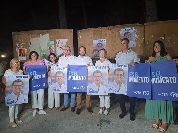 El PP de Guadalajara inicia la campaña electoral para “derogar el sanchismo y hacer presidente a Alberto Núñez Feijóo”