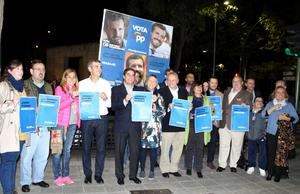 Guarinos pide el voto para el PP porque es el único partido capaz de poner fin al bloqueo institucional, político, económico y social que vive nuestro país