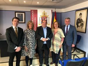 El Partido Popular se interesa por las necesidades del Ilustre Colegio de Abogados de Guadalajara