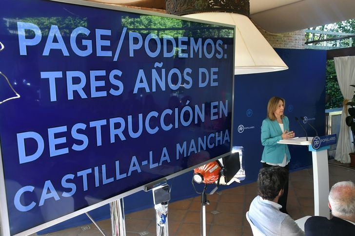 El PP denuncia los “Tres años de desgobierno y destrucción de Page y Podemos en Castilla-La Mancha”
