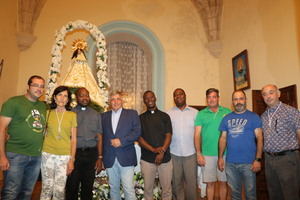 Los paleontólogos Fernando Barroso y Manuel Segura pregonan las fiestas de Tamajón