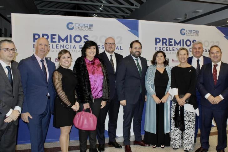La noche de la economía alcarreña, sirvió para homenajear a todos los empresarios de la provincia