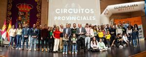 La Diputación de Guadalajara entrega los premios a los ganadores de los Circuitos Provinciales de Mountain Bike