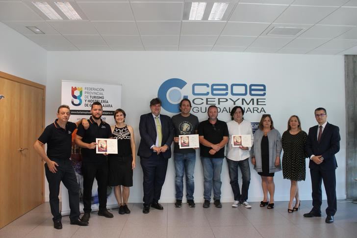 Entregados los Premios del Maratón de Pinchos de la Federación de Turismo de Guadalajara
