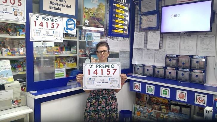 Parte del segundo premio de la Lotería Nacional cae en Marchamalo