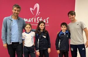 Cuatro estudiantes maristas de 5º y 6º de Primaria y 1º de ESO, respectivamente, ganan el concurso literario El Reto de la orgánica