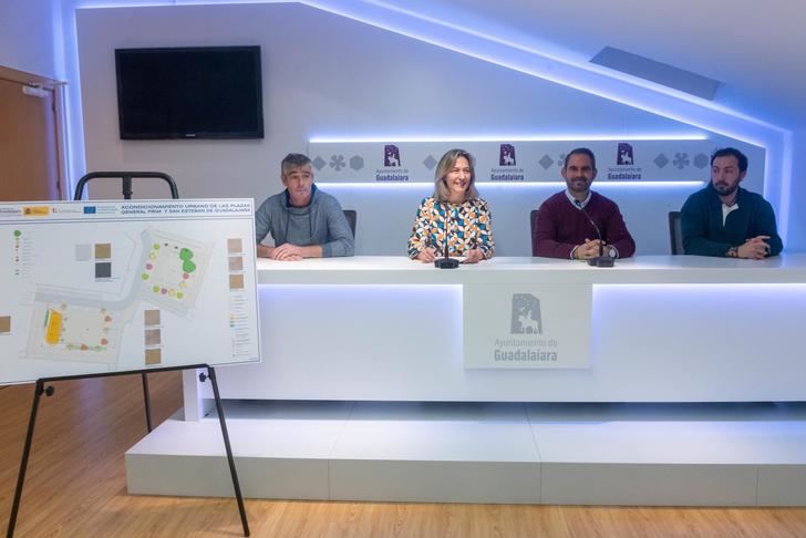 La remodelación de las plazas de Prim y San Esteban comienza en unos días y será acorde con el casco histórico