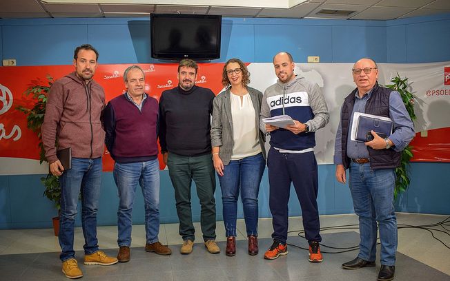 El PSOE de Guadalajara estudia con los bomberos soluciones a los problemas en el Consorcio Provincial de Extinción de Incendios