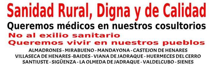 Sin médicos ni pediatras los pueblos de la Zona de Área de Sigüenza convocan una MANIFESTACIÓN para el 17 de diciembre