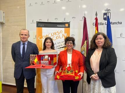 Una escolar daimieleña de 1º de E.S.O. gana la 43ª edición del ¿Qué es un rey para ti? en Castilla-La Mancha