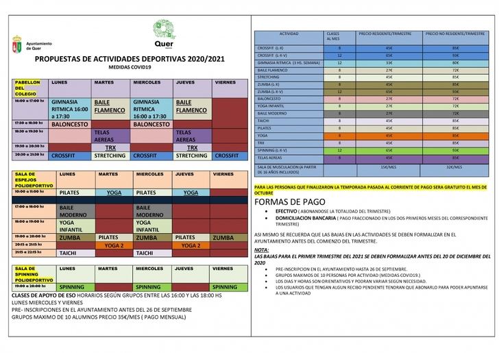 Doce disciplinas en la oferta deportiva setera para la temporada 2021-2022