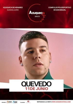 A la venta 1.000 entradas más para el concierto de Quevedo del 11 de junio en 'Azuqueca Vívela'
