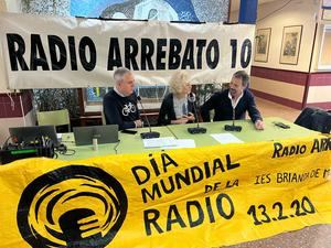 El Ayuntamiento de Guadalajara participa en el maratón radiofónico de Radio Arrebato en el IES Brianda de Mendoza