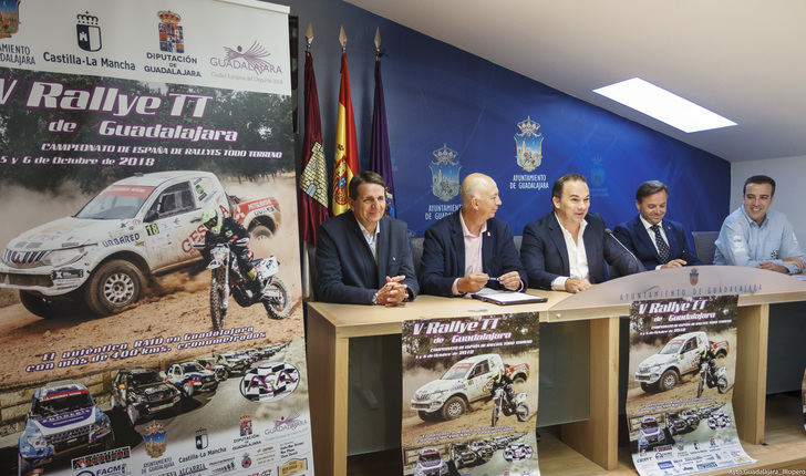 Este viernes 5 de octubre, arranca el V Rallye TT de Guadalajara