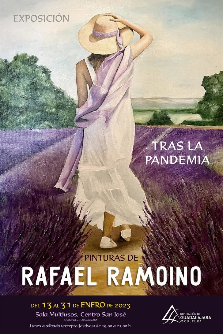 El viernes se abre la exposición de pintura de Rafael Ramoino en la Sala Multiusos de Diputación de Guadalajara