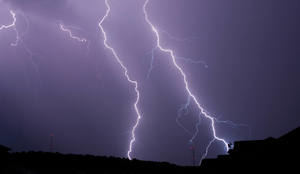 Se registran 2.078 rayos caídos sobre Castilla-La Mancha en tan solo 6 horas