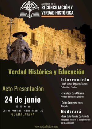 La Asociación por la Reconciliación y Verdad Histórica se presenta en Guadalajara