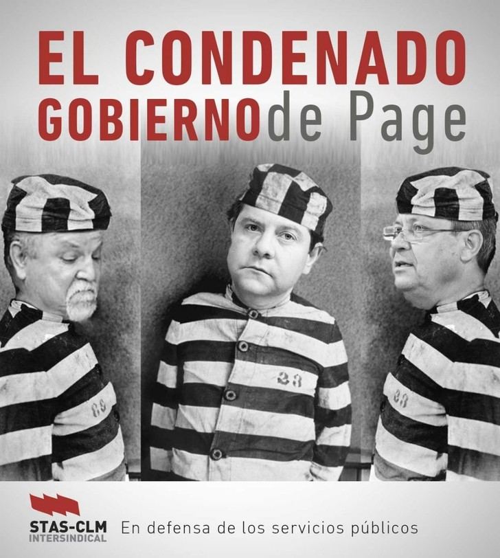 Recreación realizada por el sindicato STAS-CLM