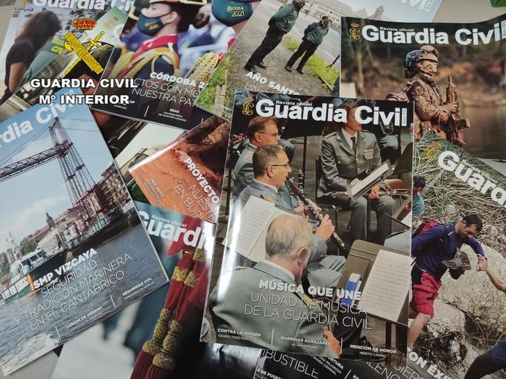 La Guardia Civil de Guadalajara recuerda que la única revista oficial y profesional de la institución se llama “GUARDIA CIVIL”