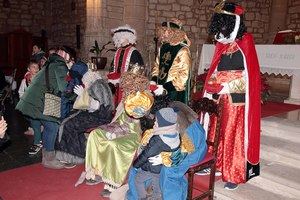 Melchor, Gaspar y Baltasar despiden la Navidad parejana