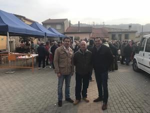 Robisco asegura en Henche que Castilla-La Mancha necesita políticas nuevas para combatir la despoblación de las zonas rurales