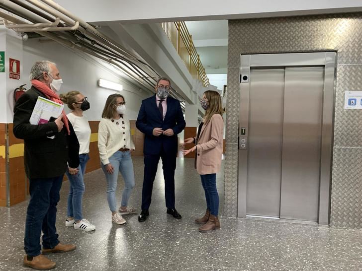 El Gobierno regional ha invertido más de 411.000 euros en mejoras del Colegio de Educación Especial Virgen del Amparo de Guadalajara