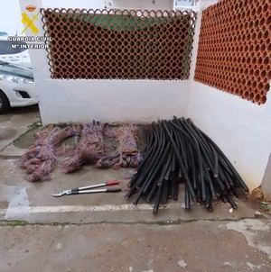 Catorce detenidos por robos continuados de cable de cobre en la comarca de Puertollano