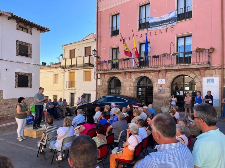 El PP dice en Orea que trabajará para repoblar el mundo rural con incentivos fiscales para empresas que quieran instalarse