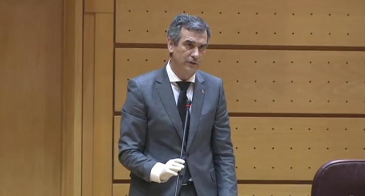 Román en la Sesión de Control en el Senado : No conviertan los supermercados en un lugar de reunión de niños y de contagios