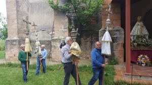 Letanías en Valbuena, la Virgen de la comarca de Jadraque