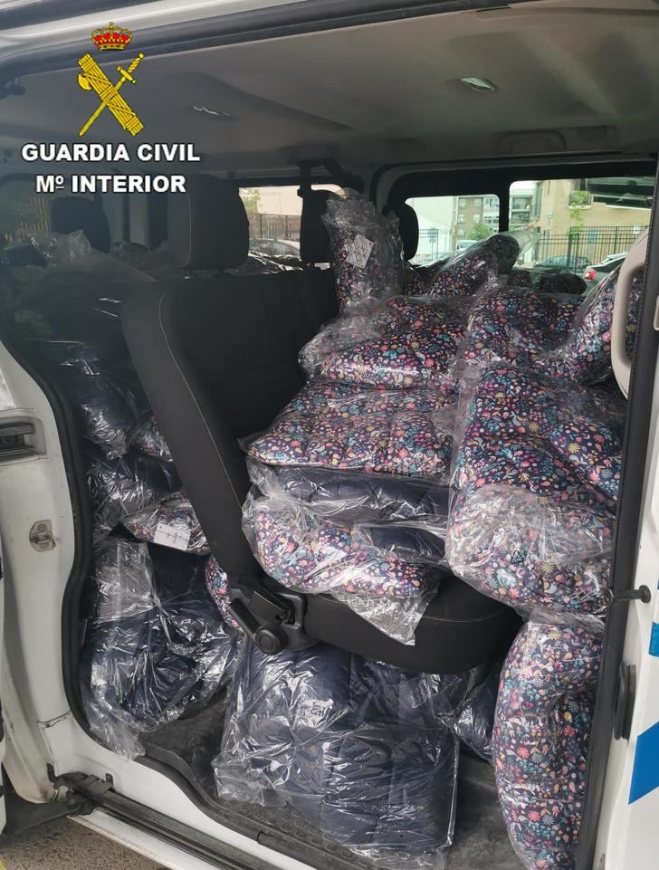 Desarticulada por la Guardia Civil una experimentada banda en cometer robos en camiones en Toledo y Madrid