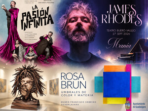 Rosa Brun abre un fin de semana de arte, teatro, música y patrimonio en Guadalajara