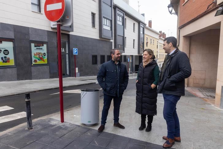 Acabada la reforma de la Ronda de San Antonio y calles adyacentes que renueva el entorno urbano del Mercado de Abastos de Guadalajara