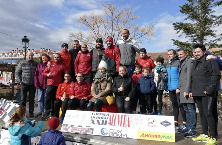 Rotundo éxito de participación y organización en la XXII edición de la Carrera Popular de Alovera