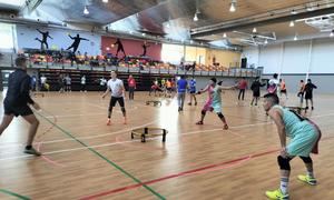 Con 280 partidos y más de cien jugadores, el polideportivo de Valdeluz dio la talla en el Campeonato de España de Roundnet