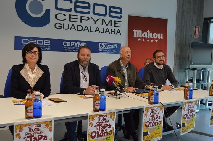 La Ruta de la Tapa de Guadalajara se podrá disfrutar los fines de semana del 16 al 18 y del 23 al 25 de noviembre