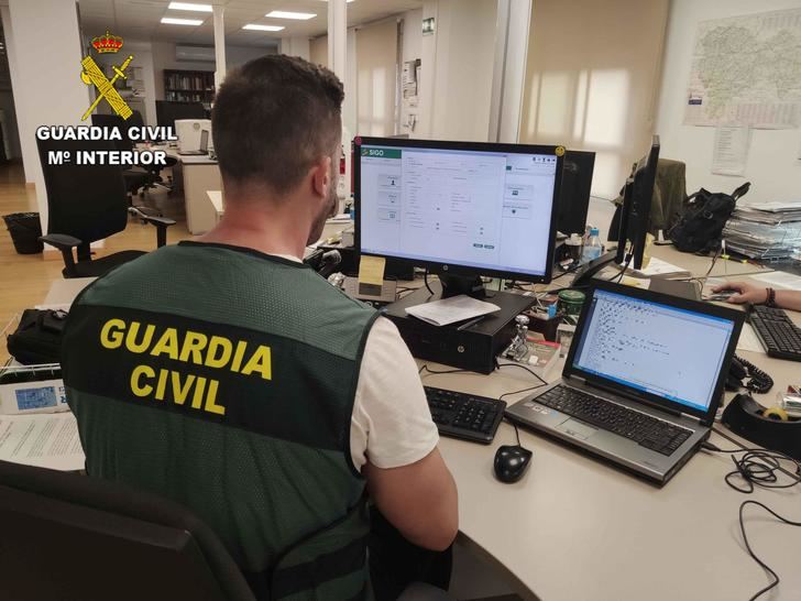 La Guardia Civil investiga a una persona por simulación de delito en Sacedón