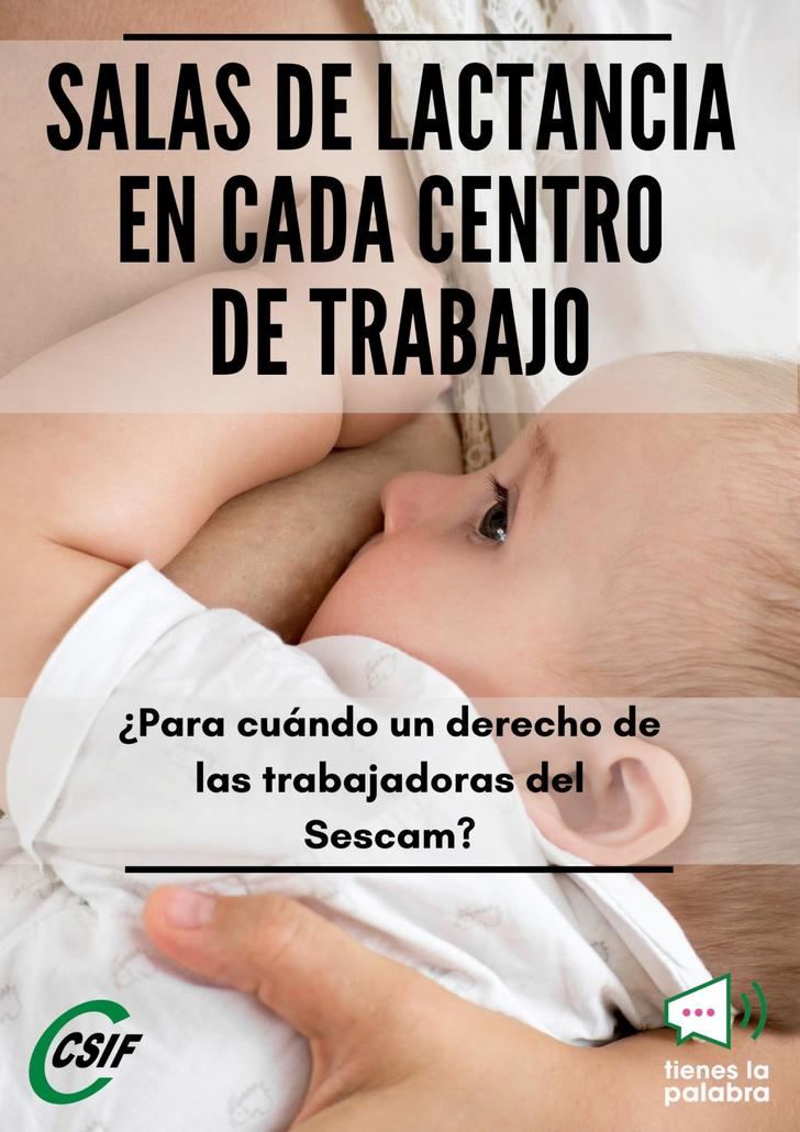 CSIF reclama la instalación de salas de lactancia en todos los centros de trabajo del Sescam