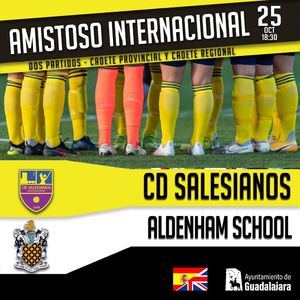 El C.D. Salesianos Guadalajara celebra dos nuevos amistosos internacionales contra los ingleses del Aldenham