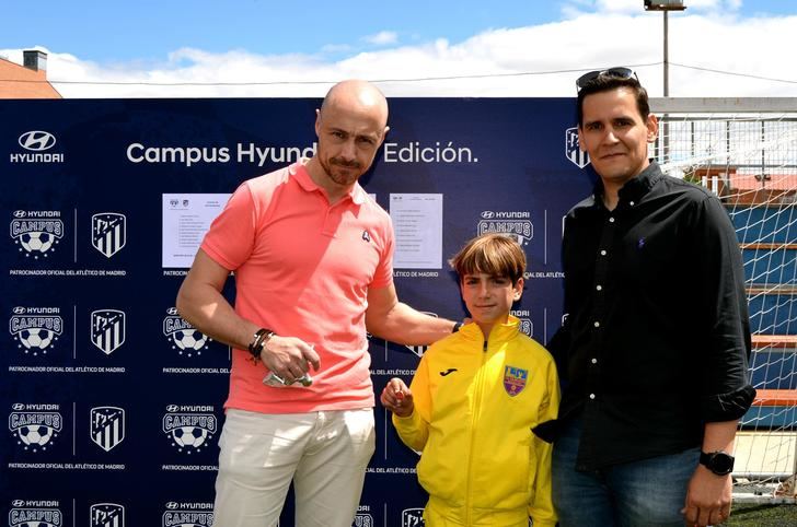 CD Salesianos y Santón Oliva sortean la beca para vivir una semana como un jugador del Atlético de Madrid