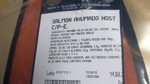 Consumo alerta de Listeria monocytogenes en un lote de salmón ahumado envasado de la marca Joalpesca distribuido en Castilla La Mancha 