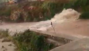 El Ayuntamiento de Salmerón pide a la CHT una actuación urgente ante el desbordamiento del río y los daños causados