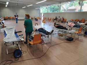 El Ayuntamiento de Azuqueca cede el Centro de Ocio Río Henares para una campaña de extracción de sangre