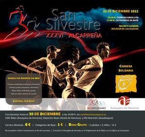 Abierta la inscripción en la XXXVI San Silvestre Alcarreña